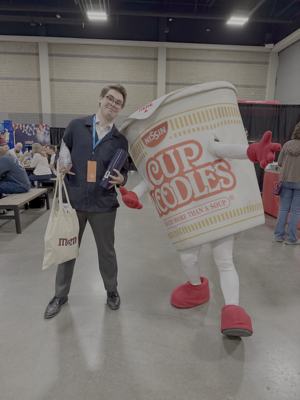 KULO representative at promotional marketing event